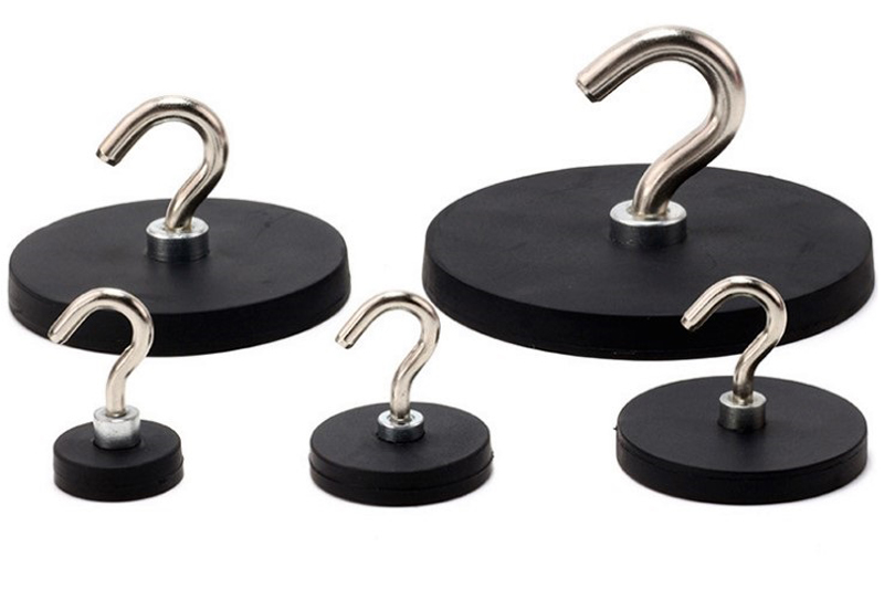 Rubber Coated Magnetic Hooks