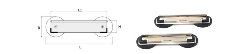 Rubber Coated Pot Magnets With Clips